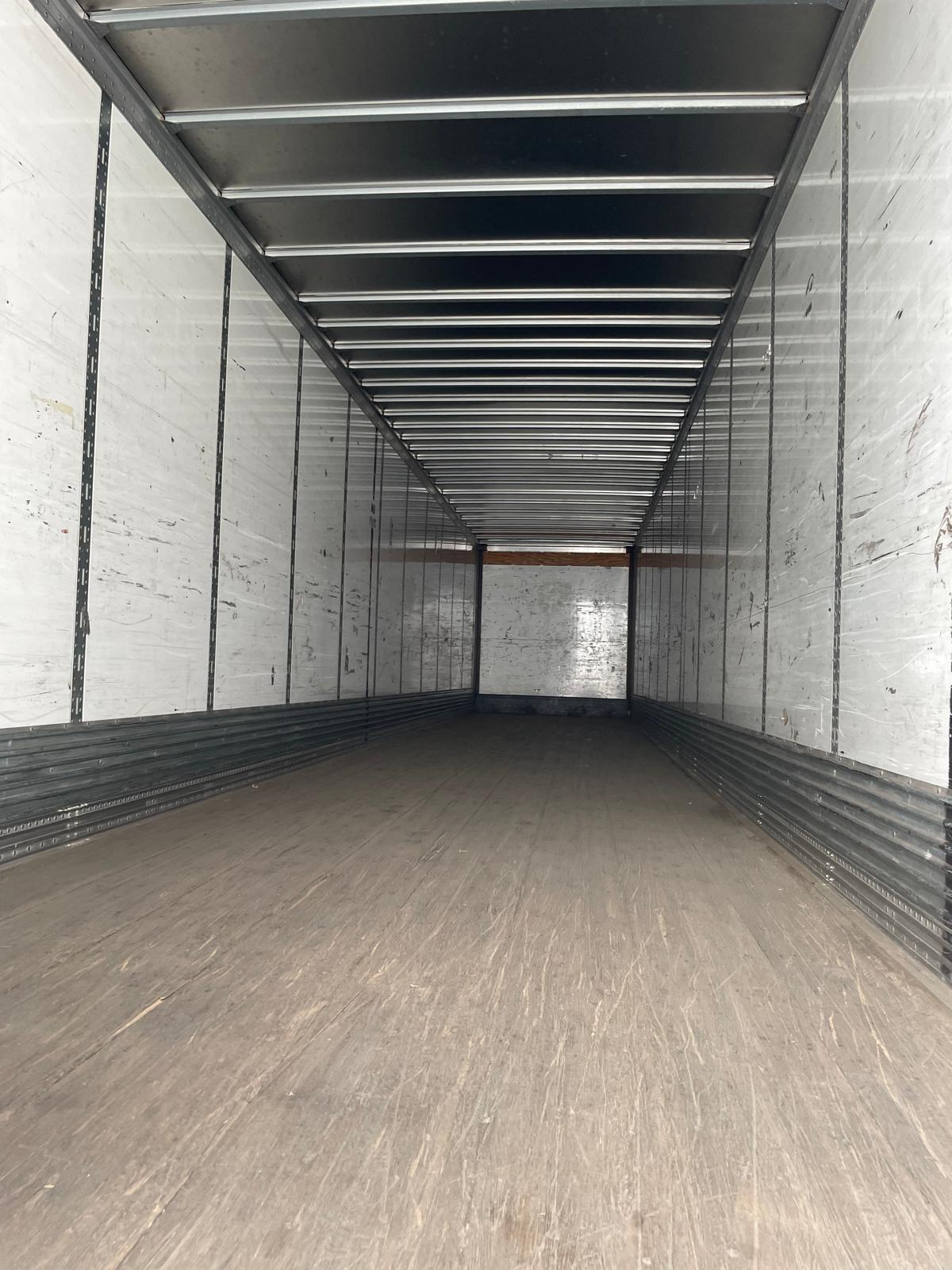 Stoughton dry van interior cargo area